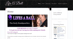 Desktop Screenshot of lifesaball.com.au